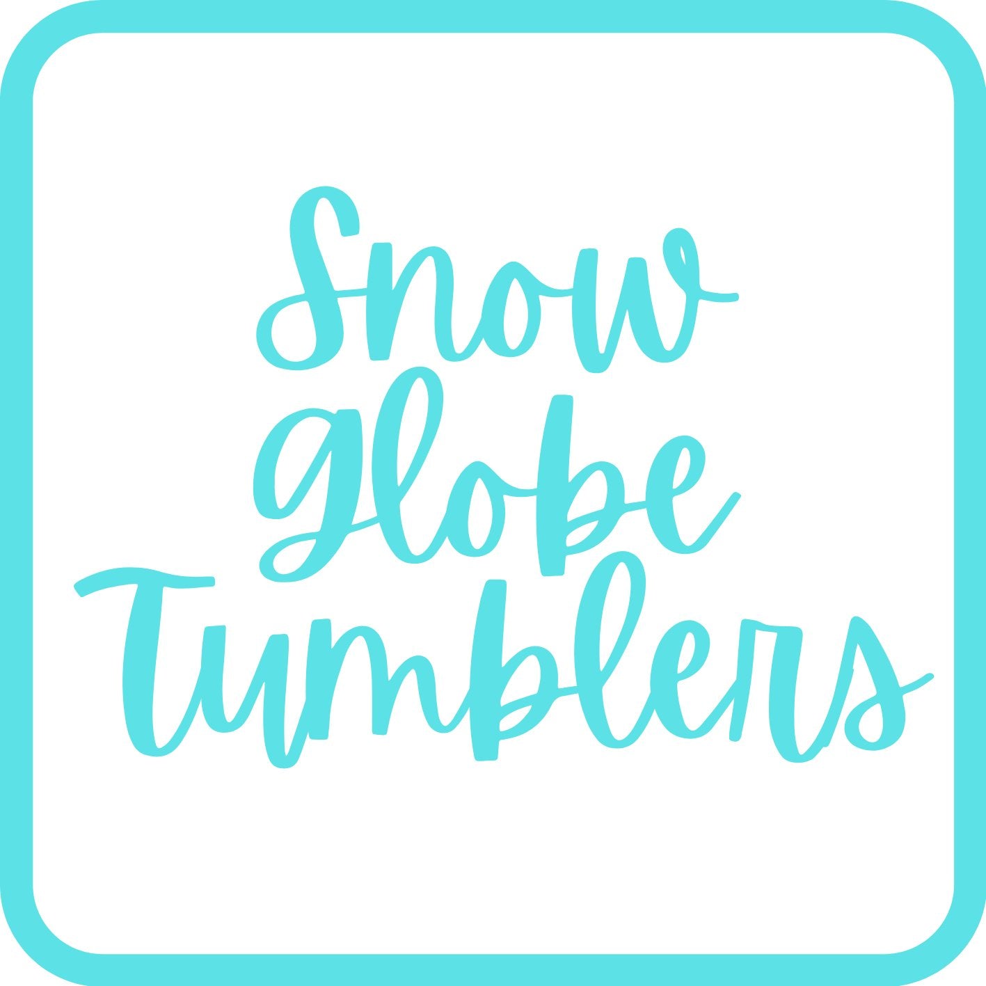 Snow Globe Tumblers